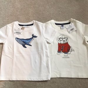 NWT Janie and Jack 12-18 month boys shirts